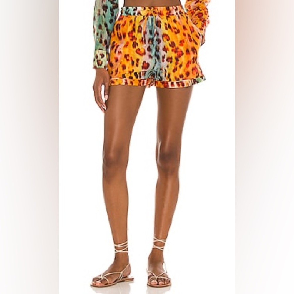 Anthropologie Tell Your Friends Pj‎ Short in Christophe Print
. Size small